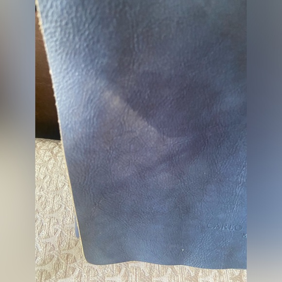 Carlo Cecchini leather bag made in Italy Roma - Picture 10 of 12